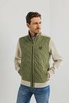 State Of Art Sweatvest Green Model / Voorkant