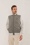 State Of Art Sweatvest Brown Model / Voorkant
