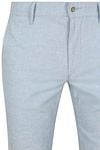 Alberto Lou Chino Linen Mix Light Blue Product / Detail