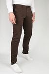 Suitable Chino Sartre Dark Brown Model / Voorkant