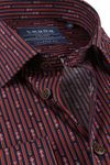 Ledub TF Overhemd Dessin Rood 0138325 online bestellen | Suitable