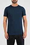 Slater 2er-Pack Stretch T-shirt Dunkelblau Model / Voorkant