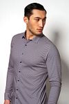 Desoto Shirt Kent Print Multicolour Model / Voorkant