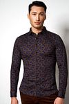 Desoto Shirt Kent Figures Multicolour Model / Voorkant