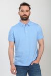 Suitable Prestige Melange Polo Shirt Blue 5277-22 order online | Suitable