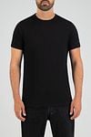 Slater 4-pack Basic Fit T-shirt Black Model / Voorkant