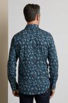 Vanguard Shirt Leaf Print Navy VSI2210279 order online | Suitable