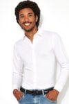 Desoto Overhemd Strijkvrij Jersey Wit 21028-3-001 online bestellen | Suitable