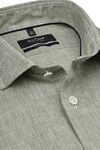 Olymp Signature Shirt Linen Light Green Product / Detail