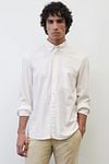 Marc O'Polo Hemd Off-White Model / Voorkant