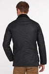 Barbour Ashby Wachsjacke Navy Model / Achterkant
