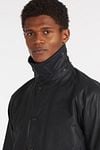 Barbour Beaufort Wachsjacke Dunkelblau Model / Voorkant