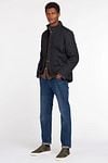 Barbour Quilted Jas Powell Navy Model / Voorkant