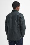 Barbour Falstone Wax Jacket Dark Green Model / Achterkant