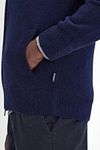 Barbour Talder Zip Cardigan Wool Dark Blue Product / Detail