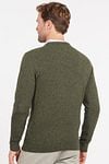 Barbour Tisbury Pullover Dark Green Model / Achterkant