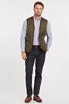 Barbour Voering Polarquilt Groen Model / Voorkant