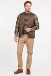 Barbour Waistcoat Brown Model / Voorkant