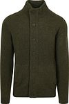 Barbour Zip Cardigan Lambswool Dark Green MKN0731-GN73 order online | Suitable