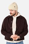 Barts Wyon Beanie Ecru Model / Zijkant