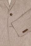 Suitable Blazer Pepita Linnen Beige Product / Detail
