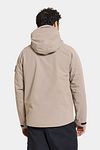 Didriksons Jacke Zino Beige Model / Achterkant