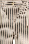 Scotch and Soda Fave Short Rayures Beige Product / Achterkant