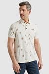 Vanguard Poloshirt Impression Ecru Model / Voorkant