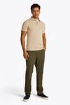 Tommy Hilfiger 1985 Polo Shirt Beige Model / Voorkant
