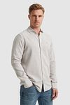 Vanguard Shirt Linen Beige Model / Voorkant