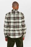 Anerkjendt Shirt Louis Checks Beige Model / Achterkant