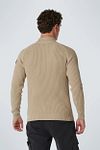 No Excess Pullover Turtle Knitted Beige Model / Achterkant