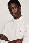 Tommy Hilfiger Sweater Essential Greige Model / Detail