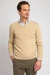 Suitable Respect Vinir Pullover Beige Model / Voorkant