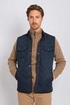 Suitable Half Zip Trui Tweed Wol Blend Beige Model / Voorkant