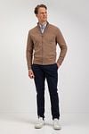 McGregor Vest Wolmix Beige Model / Voorkant