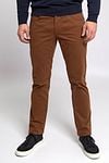 Gardeur Bill Trousers Five Pocket Brown Model / Voorkant with Emiel