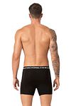 Muchachomalo Boxer Shorts 2-Pack Black Model / Achterkant