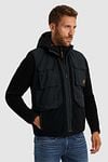 PME Legend Fleece Bodywarmer Black Model / Voorkant