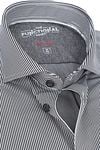 Pure Functional Shirt Stripes Black Product / Detail