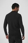 No Excess Pullover Jacquard Knitted Black Model / Achterkant