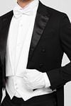 Tailcoat Budapest Stretch Model / Voorkant with Emiel