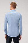 OLYMP Level Five Hemd Blau Body Fit Model / Achterkant