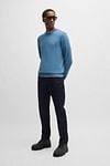BOSS Pullover Kanovano Blau Model / Voorkant