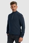 Vanguard Halfzip Pullover Navy Model / Zijkant