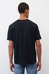 Marc O'Polo T-Shirt Dunkelblau Model / Achterkant