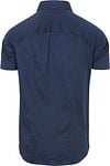 Desoto Short Sleeve Jersey Overhemd Navy Product / Achterkant