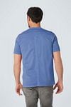 No Excess T-Shirt Knoop Blauw Model / Achterkant