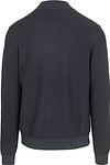Blue Industry Vest Structuur Navy Product / Achterkant