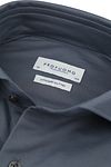Profuomo Chemise Tricotée Japonais Bleu Denim Model / Detail